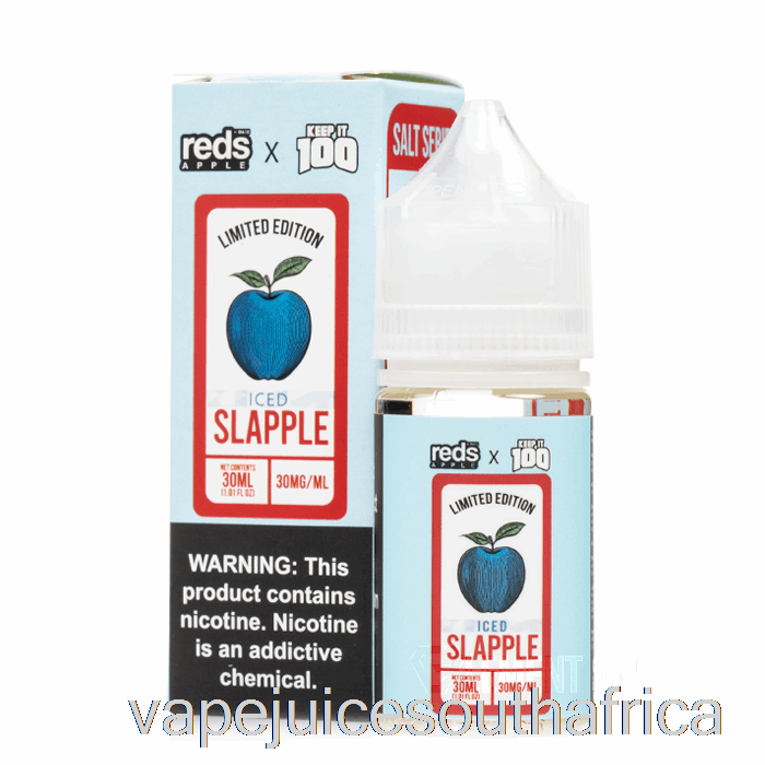 Vape Pods Iced Slapple - 7 Daze X Keep It 100 Salts - 30Ml 50Mg